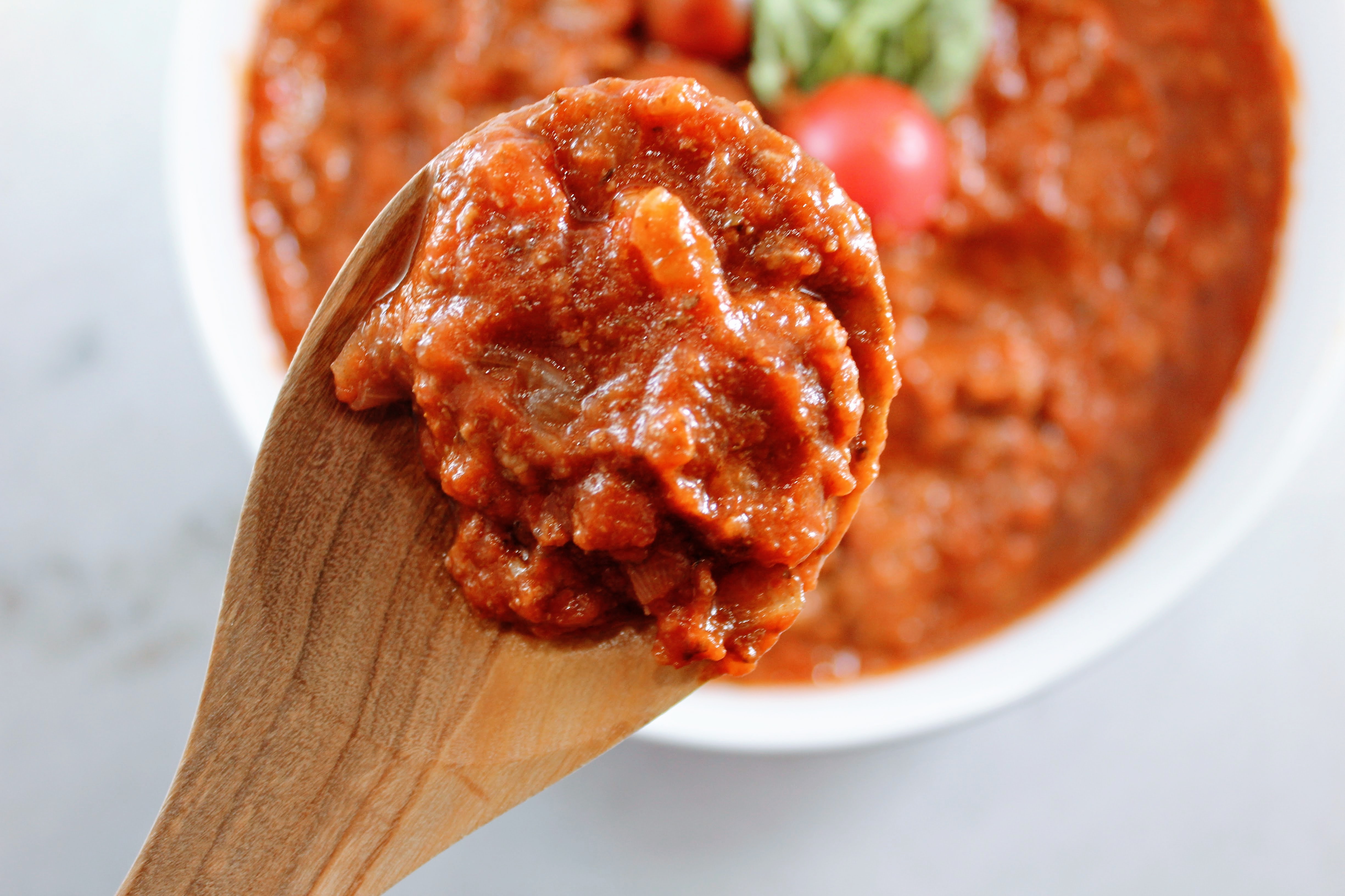 Homemade Tomato Meat Sauce — Pearls and Sneakers