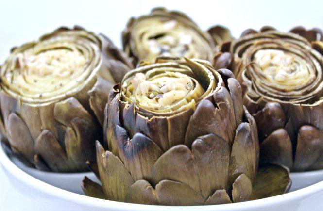 perfect artichokes in the slow cooker