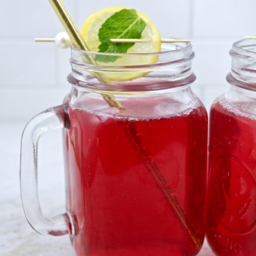 Sparkling GrapefruitPom Mocktail — Pearls and Sneakers