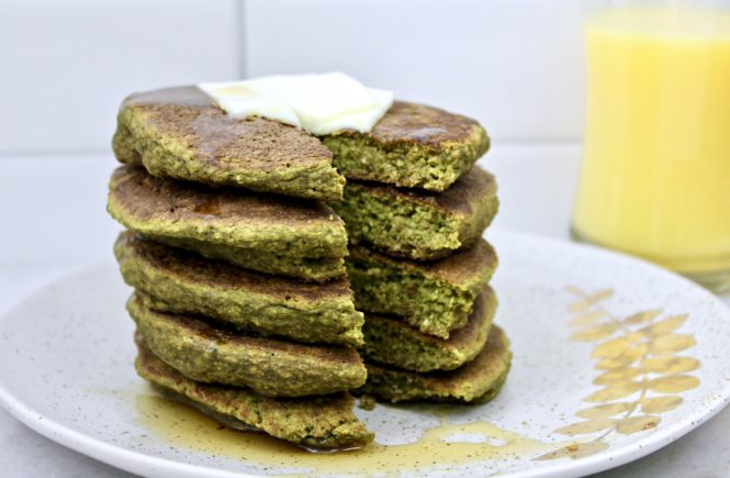 spinach pancakes