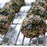 beef & spinach meatballs