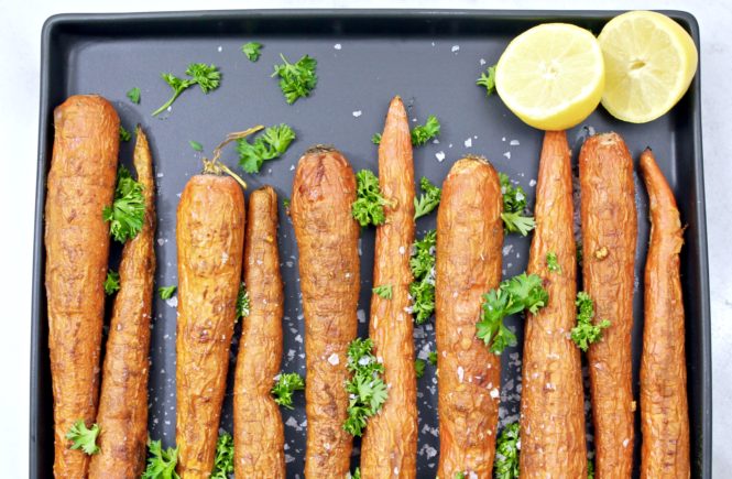 Turmeric Roasted Carrots