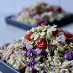 Shredded Brussel Sprout Salad with Goji Berries